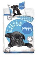 Dreamee Dekbedovertrek Little Puppy 140 x 200 cm 70 x 90 cm - Katoen - thumbnail
