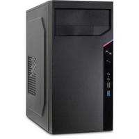 Inter-Tech it-6505 reto mini tower behuizing (zwart | 2x usb-a) - thumbnail