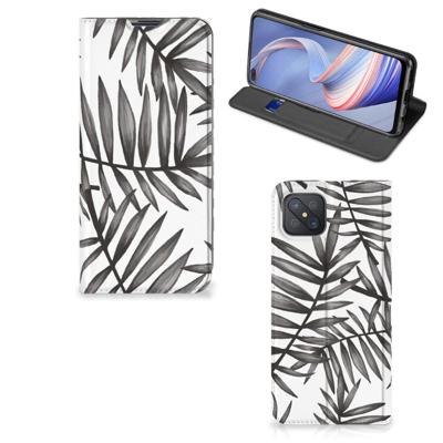 OPPO Reno4 Z 5G Smart Cover Leaves Grey OPPO Reno4 Z 5G Smart Cover Leaves Grey