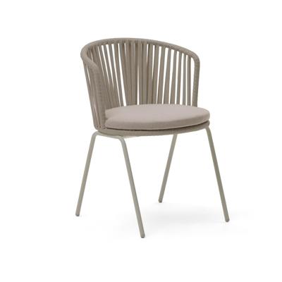 Kave Home Tuinstoel 'Saconca' Gevlochten touw, kleur Beige
