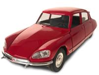Toys Amsterdam auto Citroën DS 1973 pull back 1:34 39 staal rood - thumbnail