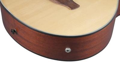 Ibanez AEGB30E Natural High Gloss elektrisch-akoestische basgitaar