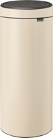 Brabantia touch bin afvalemmer 30 liter soft beige - thumbnail