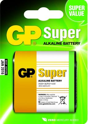 GP Batteries Gp Batterij Super Alkaline 4,5v A1
