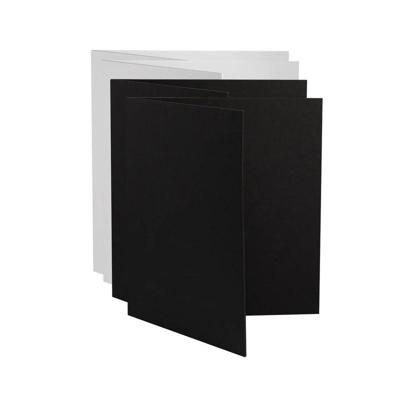 V-Flat Tabletop V-Flats - Medium (20"x35") 2x white 2x black