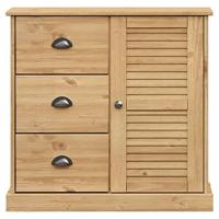 Dressoir met lades VIGO 78x40x75 cm massief grenenhout - thumbnail