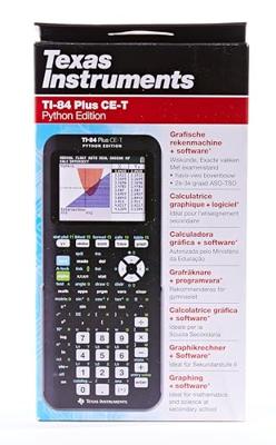 Texas Instruments TI-84PLCEPYT-C Graphing Calculator 84PLCET PY Python Edition Texas Instruments TI-84PLCEPYT-C Graphing Calculator 84PLCET PY Python Edition