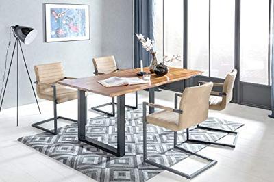 Artistiq Eettafel 'Sonya' Acaciahout, 180 x 90cm - thumbnail