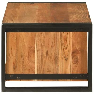 Salontafel Bruin 90 x 50 x 38 cm Massief acaciahout