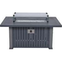 Cozy Living haard Albufeira carbon black grey 132x89xH61 cm Garden Impressions - Garden impressions - thumbnail