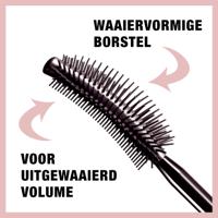Maybelline Lash Sensational Mascara - Very Black Waterproof - Zwarte Waterproof Volume Mascara - 9,5 ml - thumbnail
