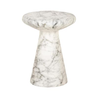 Richmond Ronde Bijzettafel 'Lohan' Faux Marmer, 35cm