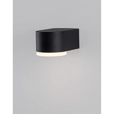 Lyora Strakke wandlampNus zwart enkel - 9200201