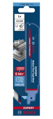 Bosch Accessories 2608900373 Expert Medium-Thick Tough Metal S 955 HHM reciprozaagblad, 1 stuk Zaagbladlengte 150 mm 1 stuk(s) Bosch Accessories 2608900373 Expert Medium-Thick Tough Metal S 955 HHM reciprozaagblad, 1 stuk Zaagbladlengte 150 mm 1 stuk(s)