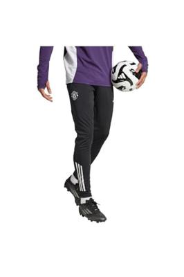 adidas Manchester United Trainingsbroek 2025-2026 Zwart Wit Paars
