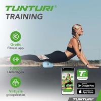 Tunturi Yoga Grid Foam Roller 33 cm | Ø 13 cm | licht blauw - thumbnail