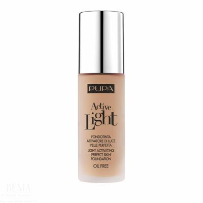 PUPA Milano Active Light - Light Activating Foundation 30 ml Pompflacon Vloeistof 040 Sand PUPA Milano Active Light - Light Activating Foundation 30 ml Pompflacon Vloeistof 040 Sand