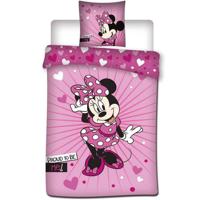 Disney Minnie Mouse Dekbedovertrek Proud - 140 x 200 cm - Polyester - thumbnail