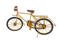 Fiets Gerrie geel metaal - thumbnail