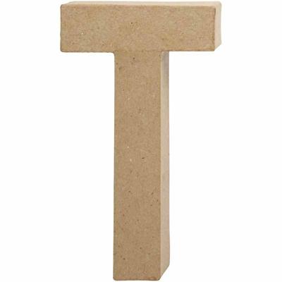 Creativ Company Letter papier-maché - t, 20,5cm Creativ Company Letter papier-maché - t, 20,5cm