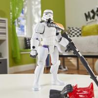 MixMashers Stormtrooper, 12 cm aanpasbaar beeldje om te mixen en matchen met accessoires, Star Wars, vanaf 4 jaar - thumbnail