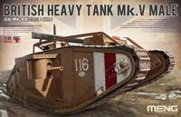 Meng 1/35 British Heavy Tank MK. V Male - thumbnail