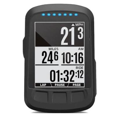 Casecentive Silicone hoesje Wahoo ELEMNT BOLT V2 met screenprotector zwart
