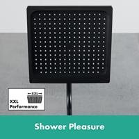 Hansgrohe Crometta E hoofddouche 240 1jet, mat zwart - thumbnail