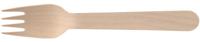 Conpax vork Pure, uit hout, 16,5 cm, pak van 250 stuks - thumbnail