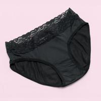 Cheeky Wipes Menstruatie ondergoed feeling pretty zw maat 44-46 1 Stuks - thumbnail