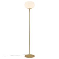 Nordlux Glazen vloerlampAlton messing met wit glas - 2010514001 - thumbnail