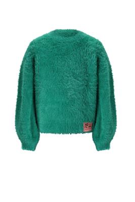 NoNo winter sweater meisjes - groen - Kate - gebreid, zacht, fluffy