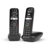 GIGASET vaste telefoon AS690 Duo zwart - thumbnail