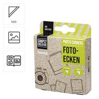 Hama Fotohoekjes 500 stuks - thumbnail