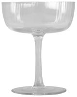 HEMA Coupe 200ml Bergen streep reliëf (transparant) - thumbnail