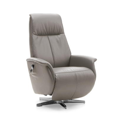 Sta-op Stoel J-103 Grijs Leer