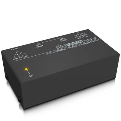 Behringer Micropower PS400 Fantoomvoeding Behringer Micropower PS400 Fantoomvoeding
