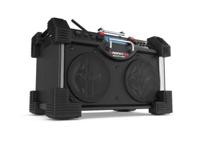 Perfectpro RH4 Rockhart 230V DAB+ / FM / Bluetooth / USB (oplader) Perfectpro RH4 Rockhart 230V DAB+ / FM / Bluetooth / USB (oplader)