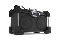 PerfectPro RockHart Bouwradio DAB+, VHF (FM) AUX, Bluetooth, NFC, USB Spatwaterbestendig, Stofdicht, Stofvast, Acculaadfunctie Zwart - thumbnail