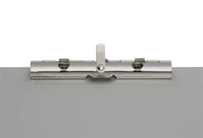 MAULcase klembordkoffer aluminium A4 staand, draait aan de onderzijde open (korte zijde)