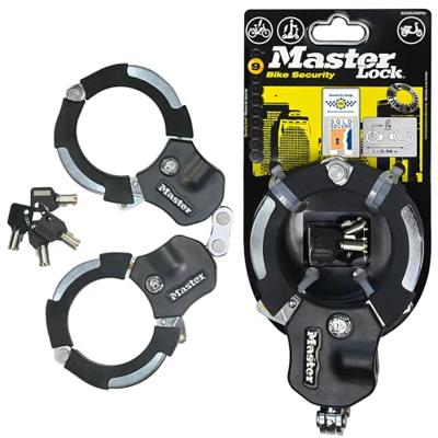 Masterlock Street Cuffâ with hardened steel body 74mm Æ inside diameter x 36cm lo - 8200EURDPRO