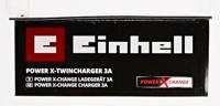 Einhell Power-X-Twincharger 3 A 4512069 Lader voor accupacks - thumbnail
