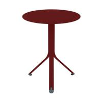 Fermob Rest'o tuintafel Ø60 cm Chili - thumbnail