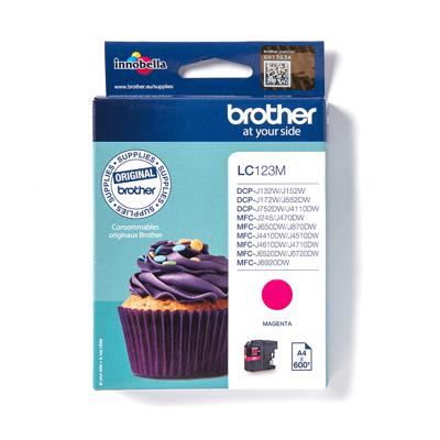 Brother Inktc. LC-123M Magenta - thumbnail