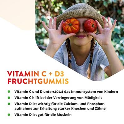 Vitals Vitamine C + D3 Gummies - thumbnail