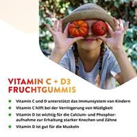 Vitamine C + D3 - 120 gummies - thumbnail