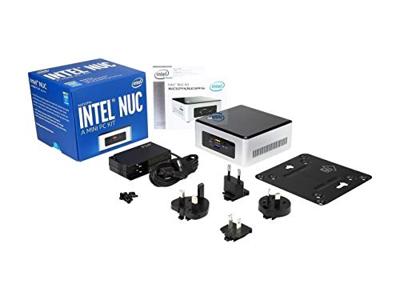 Intel Boxnuc5Cpyh Nuc Pc/Workstation Barebone, N3050, 1.6 Ghz Ucff, Bga 1170, Zwart/Zilver