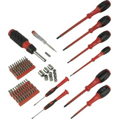 Brüder Mannesmann Schroevendraaierbitset 100 dlg (Hobby) - 11200