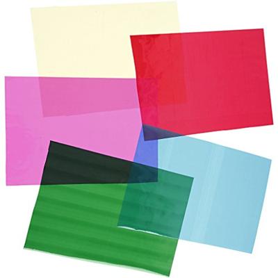 Creativ Company Cellofaan, vel 210x297 mm, diverse kleuren, 5x20 vel/ 1 doos - thumbnail