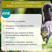 NUTRIVET - Binnenchat - Kat - Graanvrij voer - Gesteriliseerde of kat met overgewicht - Kip - 80% ingrediënten van dierlijke oorsprong - 1,5kg - thumbnail